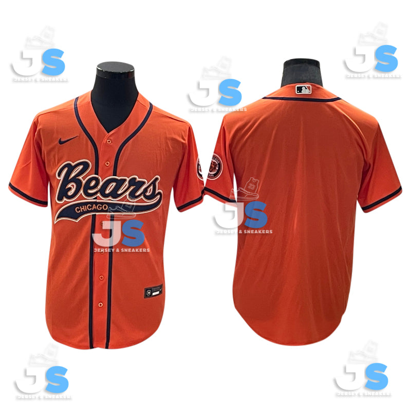 Custom Chicago Bears Baseball Jersey