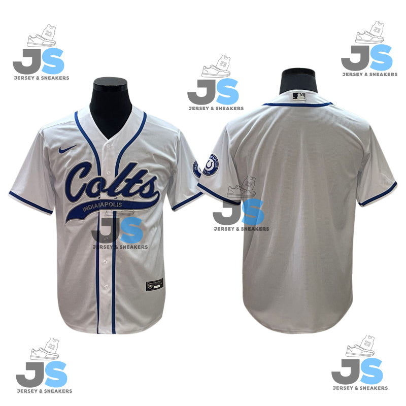 Custom Indianapolis Colts Baseball Jersey