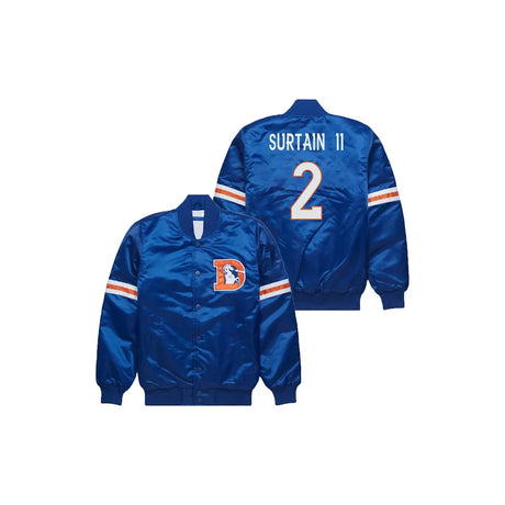 Pat Surtain II Denver Broncos Bomber Jacket - Jersey and Sneakers