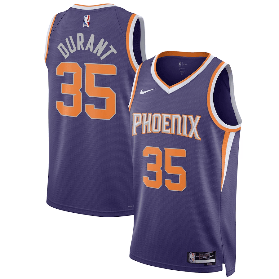 Kevin Durant Phoenix Suns Jersey - Jersey and Sneakers