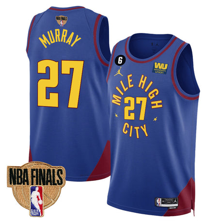 Jamal Murray Denver Nuggets NBA Finals Jersey - Jersey and Sneakers