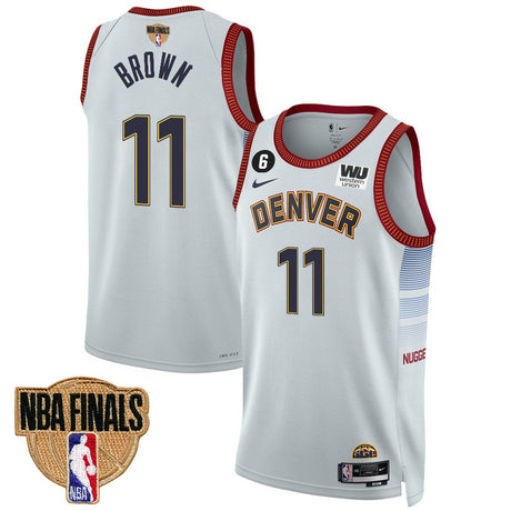 Bruce Brown Denver Nuggets NBA Finals Jersey - Jersey and Sneakers