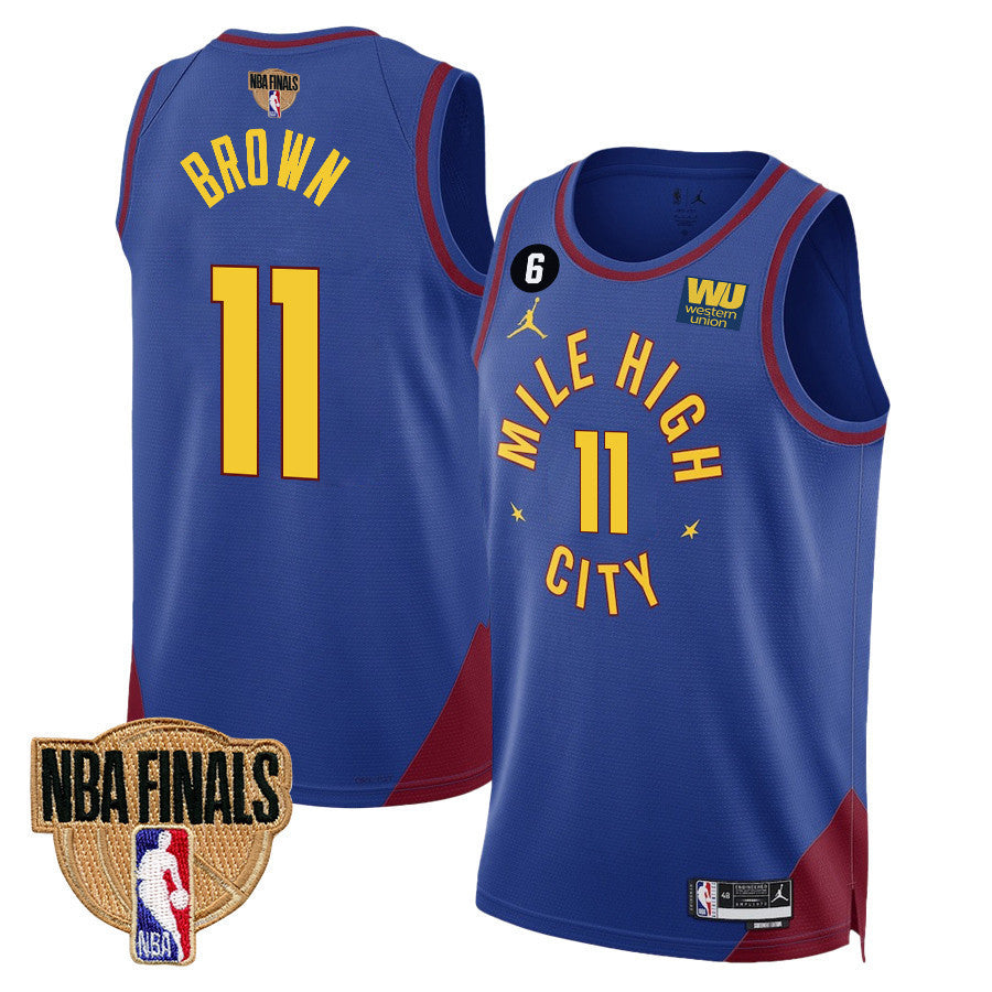 Bruce Brown Denver Nuggets NBA Finals Jersey - Jersey and Sneakers