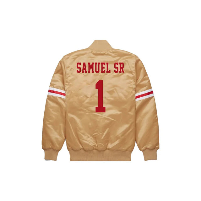 Deebo Samuel San Francisco 49ers Bomber Jacket - Jersey and Sneakers