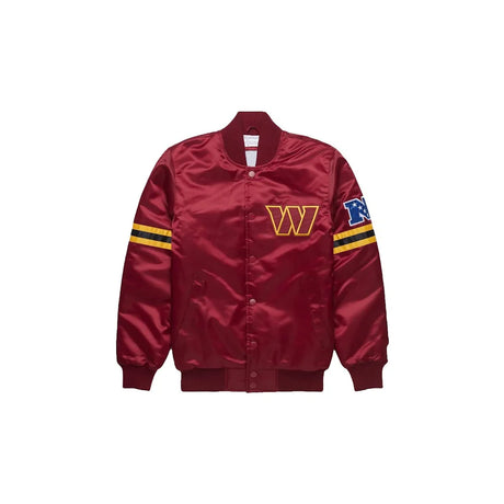 Custom Washington Commanders Satin Bomber Jacket - Jersey and Sneakers