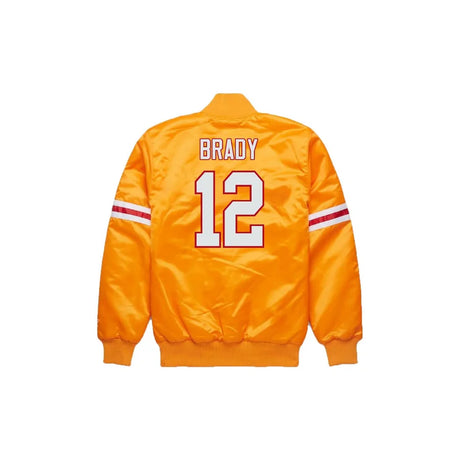 Tom Brady Tampa Bay Buccaneers Satin Bomber Jacket - Jersey and Sneakers