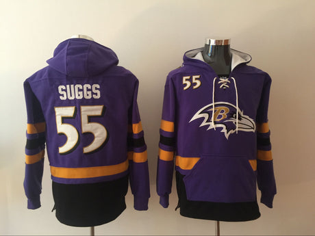 Terrell Suggs Baltimore Ravens Hoodie Jersey - Jersey and Sneakers