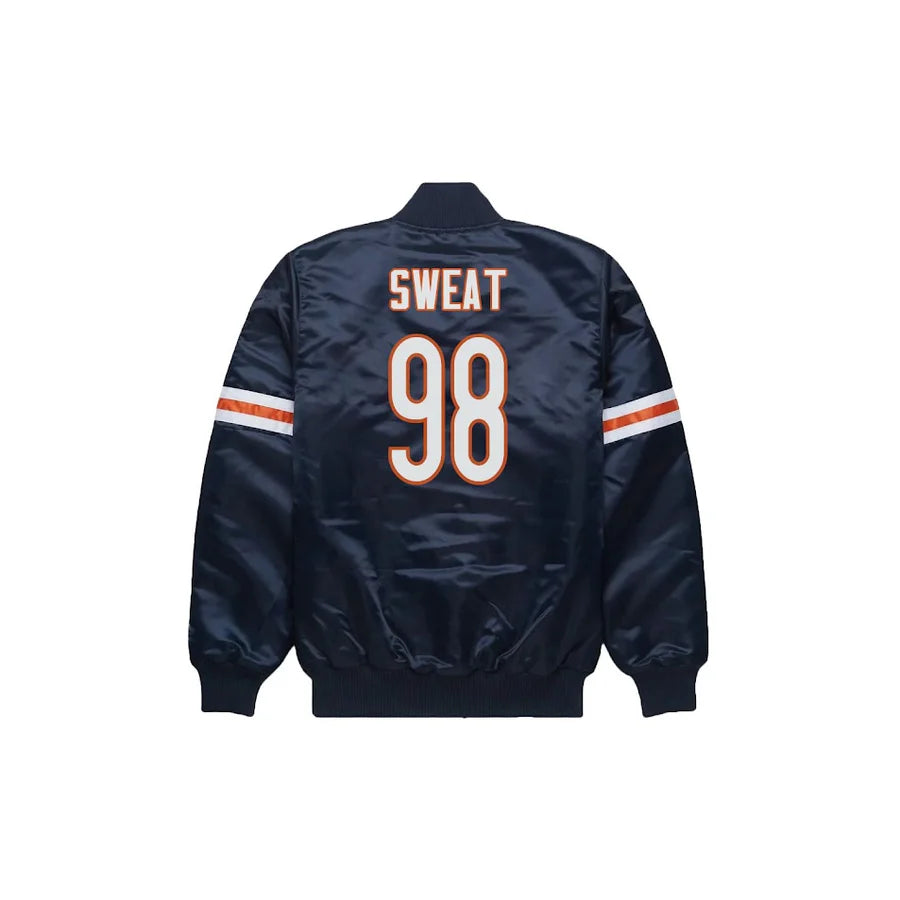 Montez Sweat Chicago Bears Bomber Jacket - Jersey and Sneakers