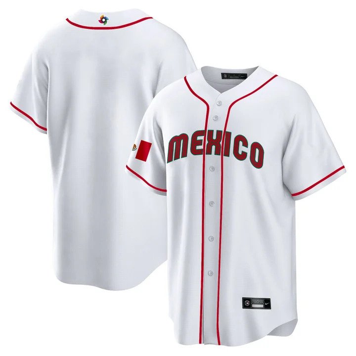 Custom Team Mexico World Baseball Classic 2023 Jersey - Jersey and Sneakers