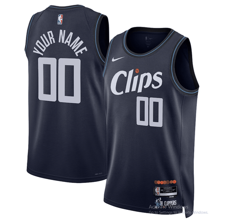 Custom Los Angeles Clippers 2023-24 City Edition Jersey - Jersey and Sneakers