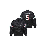 Drake London Atlanta Falcons Satin Bomber Jacket - Jersey and Sneakers