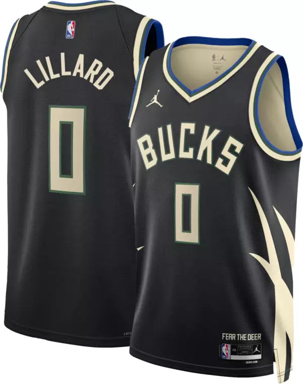 Damian Lillard Milwaukee Bucks Jersey - Jersey and Sneakers