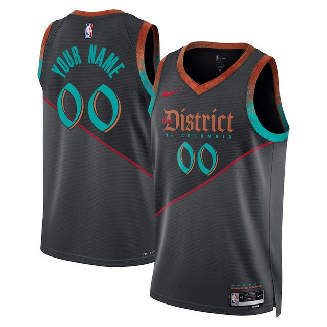 Custom Washington Wizards 2023-24 City Edition Jersey - Jersey and Sneakers