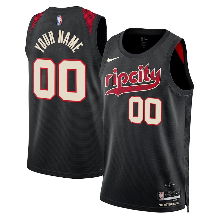 Custom Portland Trail Blazers 2023-24 City Edition Jersey - Jersey and Sneakers