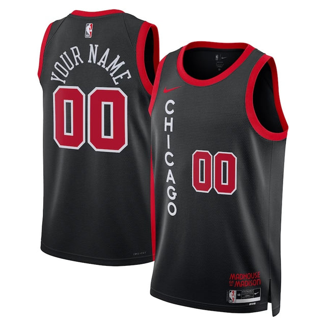 Custom Chicago Bulls 2023-24 City Edition Jersey - Jersey and Sneakers