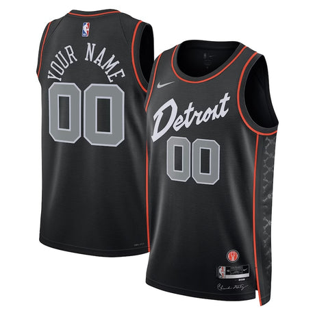 Custom Detroit Pistons 2023-24 City Edition Jersey - Jersey and Sneakers