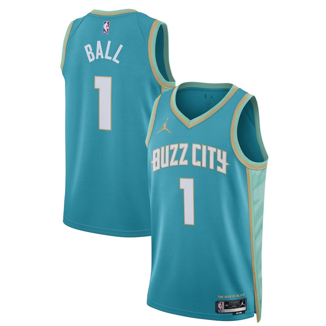 LaMelo Ball Charlotte Hornets City Edition Jersey - Jersey and Sneakers