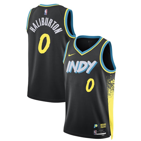 Tyrese Haliburton Indiana Pacers City Edition Jersey - Jersey and Sneakers