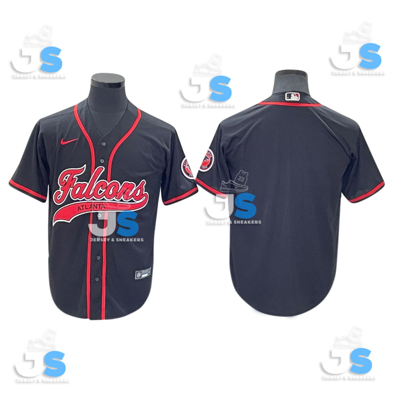 Custom Atlanta Falcons Baseball Jersey