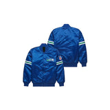 Seattle Seahawks Satin Bomber Jacket - Jersey and Sneakers