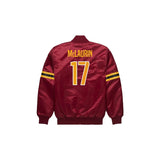 Terry McLaurin Washington Commanders Satin Bomber Jacket - Jersey and Sneakers