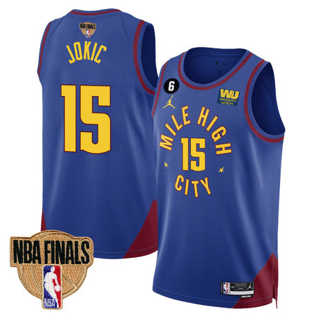 Nikola Jokic Denver Nuggets NBA Finals Jersey - Jersey and Sneakers