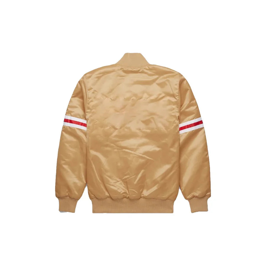 Gold San Francisco 49ers Bomber Jacket - Jersey and Sneakers