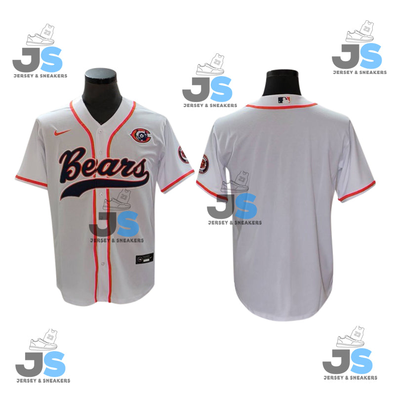 Custom Chicago Bears Baseball Jersey