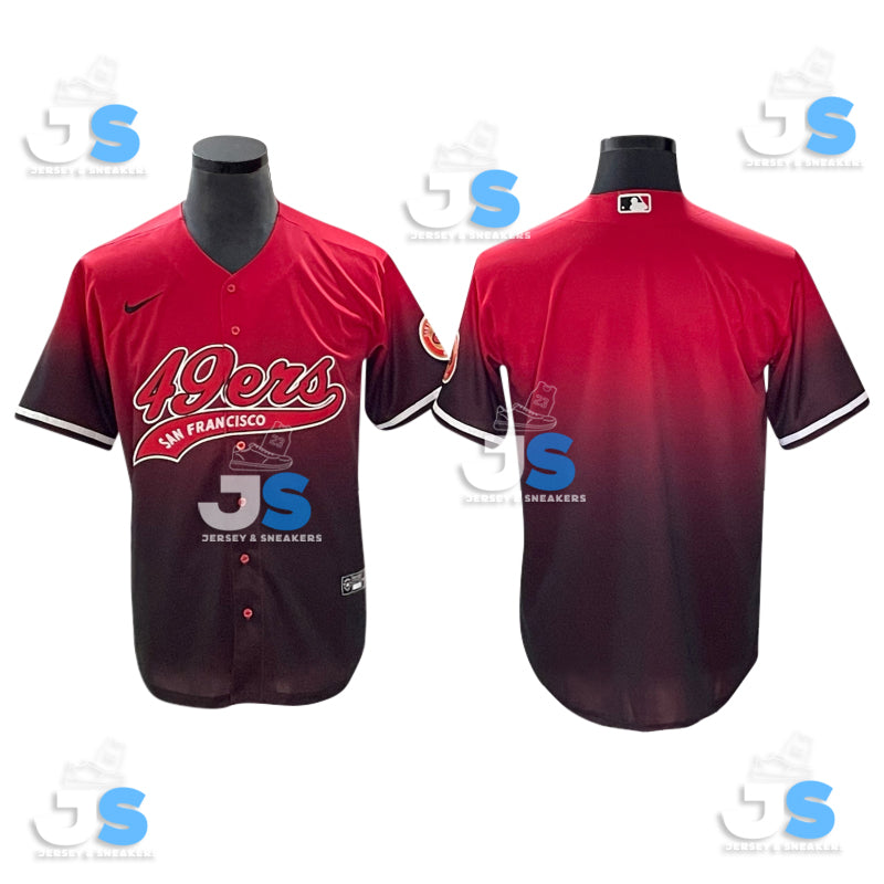 Custom San Francisco 49ers Baseball Jersey