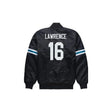 Trevor Lawrence Jacksonville Jaguars Satin Bomber Jacket - Jersey and Sneakers