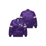 Custom Minnesota Vikings Satin Bomber Jacket - Jersey and Sneakers