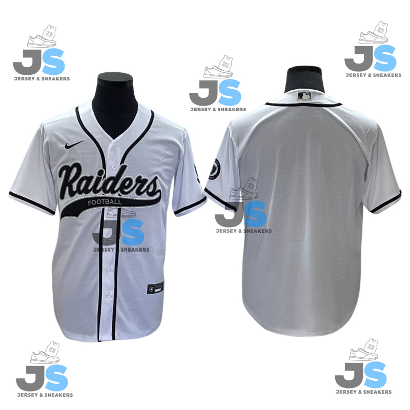 Custom Las Vegas Raiders Baseball Jersey