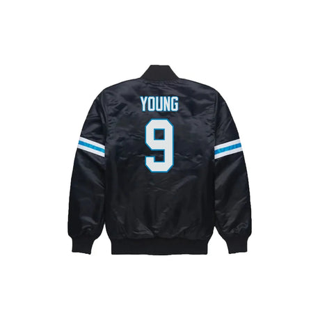 Bryce Young Carolina Panthers Satin Bomber Jacket - Jersey and Sneakers