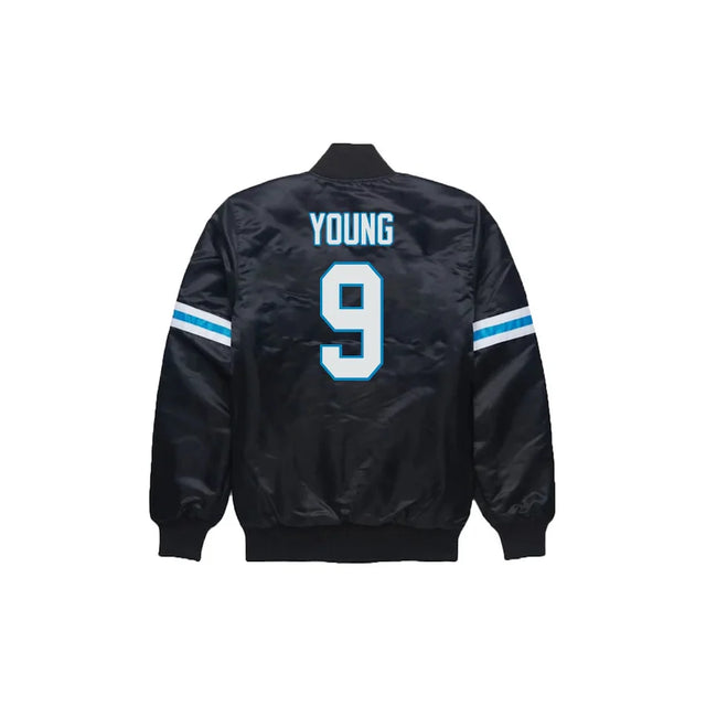 Bryce Young Carolina Panthers Satin Bomber Jacket - Jersey and Sneakers