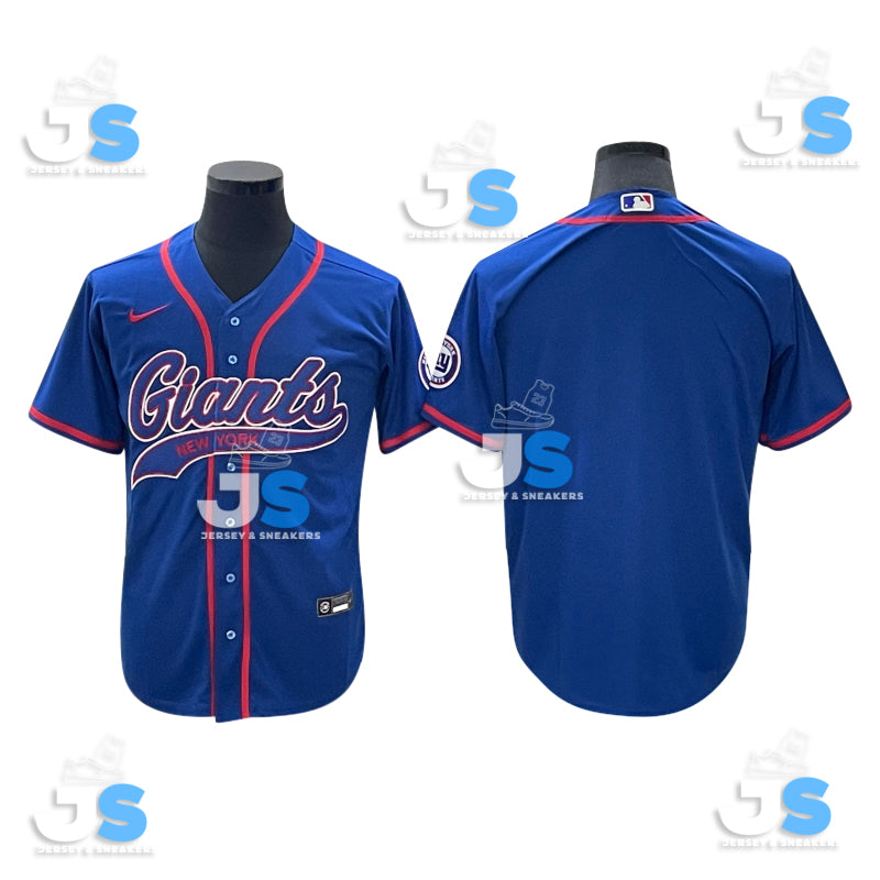 Custom New York Giants Baseball Jersey