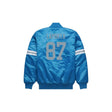 Sam LaPorta Detroit Lions Satin Bomber Jacket - Jersey and Sneakers