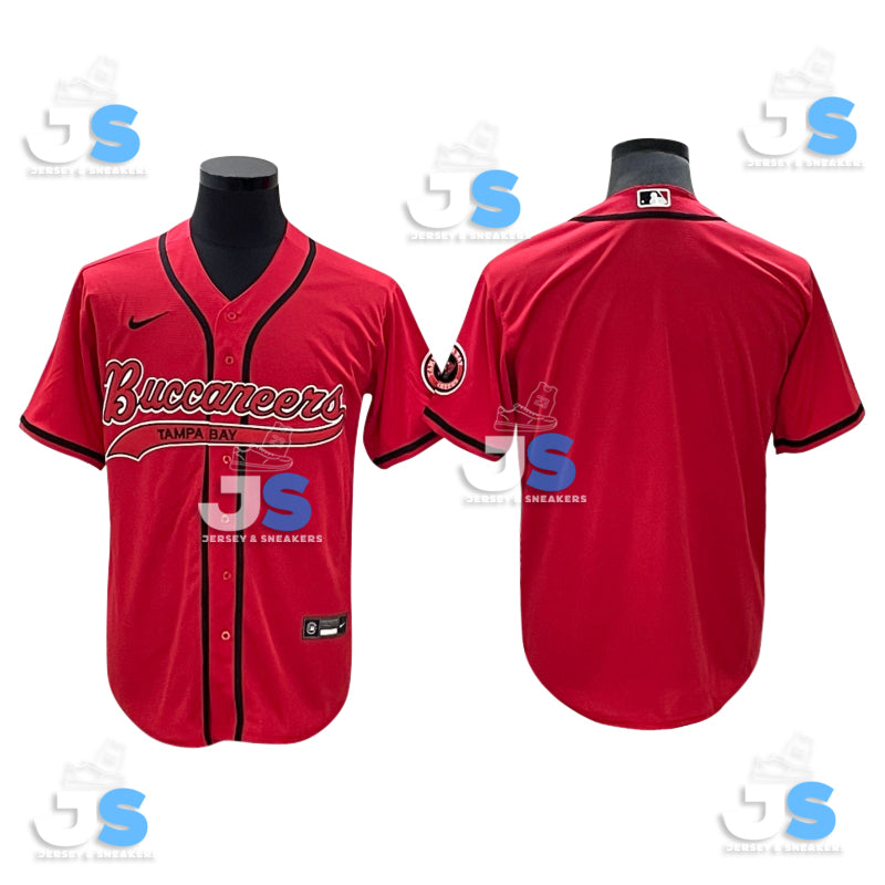 Custom Tampa Bay Buccaneers Baseball Jersey