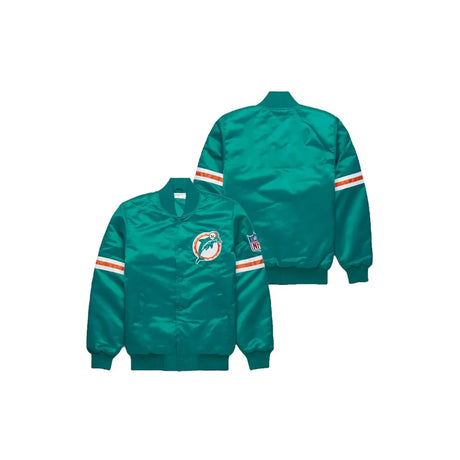 Custom Miami Dolphins Satin Bomber Jacket - Jersey and Sneakers