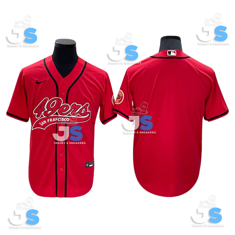 Custom San Francisco 49ers Baseball Jersey