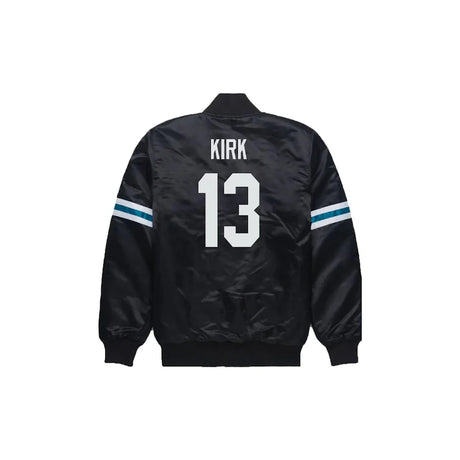 Christian Kirk Jacksonville Jaguars Satin Bomber Jacket - Jersey and Sneakers