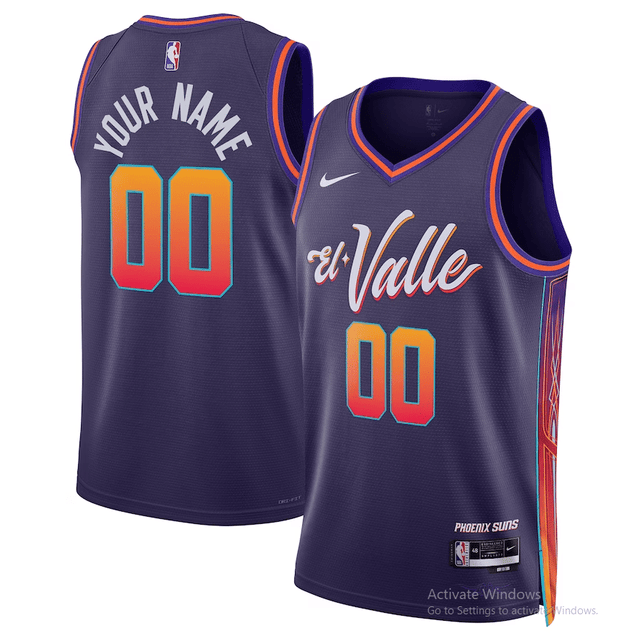 Custom Phoenix Suns 2023-24 City Edition Jersey - Jersey and Sneakers