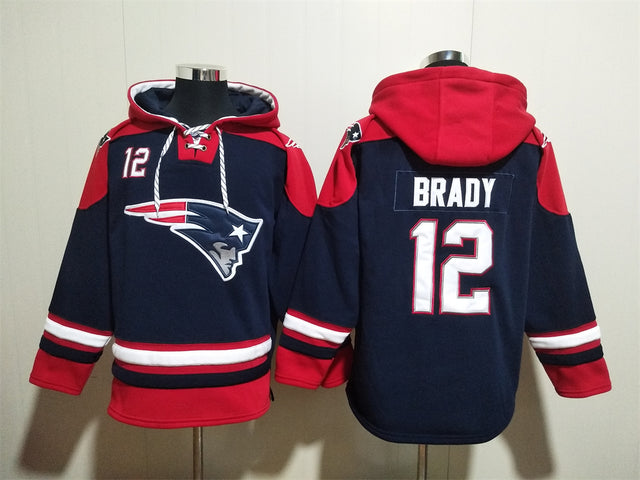 Tom Brady New England Patriots Hoodie Jersey - Jersey and Sneakers