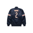 DJ Moore Chicago Bears Bomber Jacket - Jersey and Sneakers