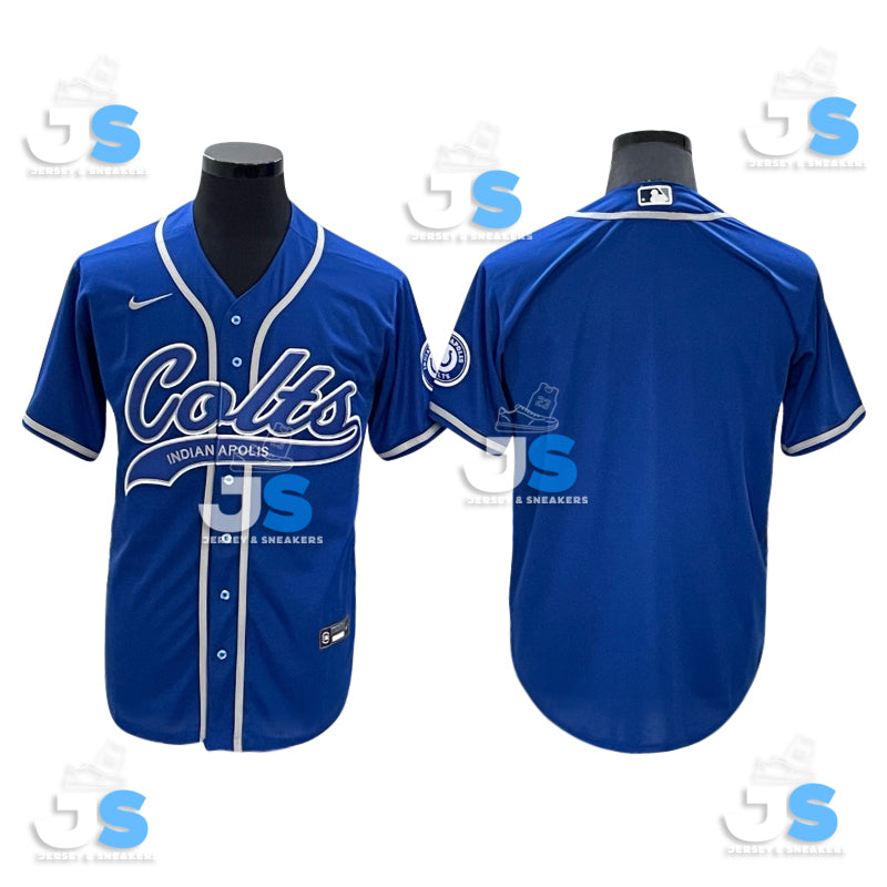 Custom Indianapolis Colts Baseball Jersey