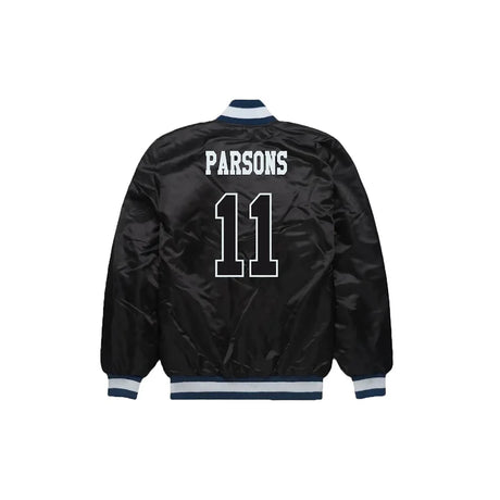 Micah Parsons Dallas Cowboys Satin Bomber Jacket - Jersey and Sneakers