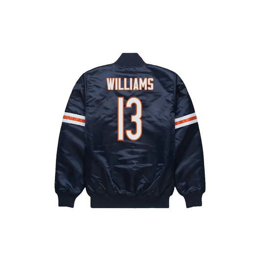 Caleb Williams Chicago Bears Bomber Jacket