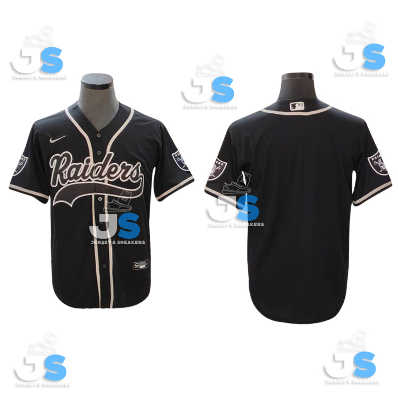 Custom Las Vegas Raiders Baseball Jersey