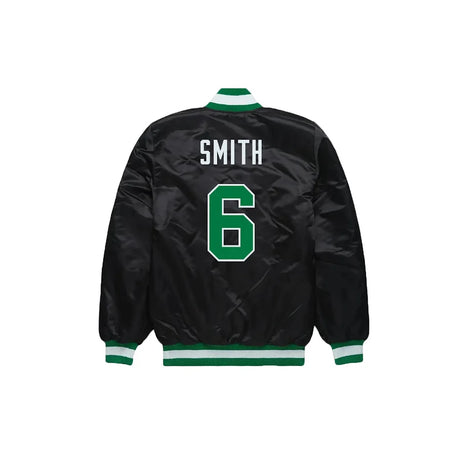 Devonta Smith Philadelphia Eagles Satin Bomber Jacket - Jersey and Sneakers