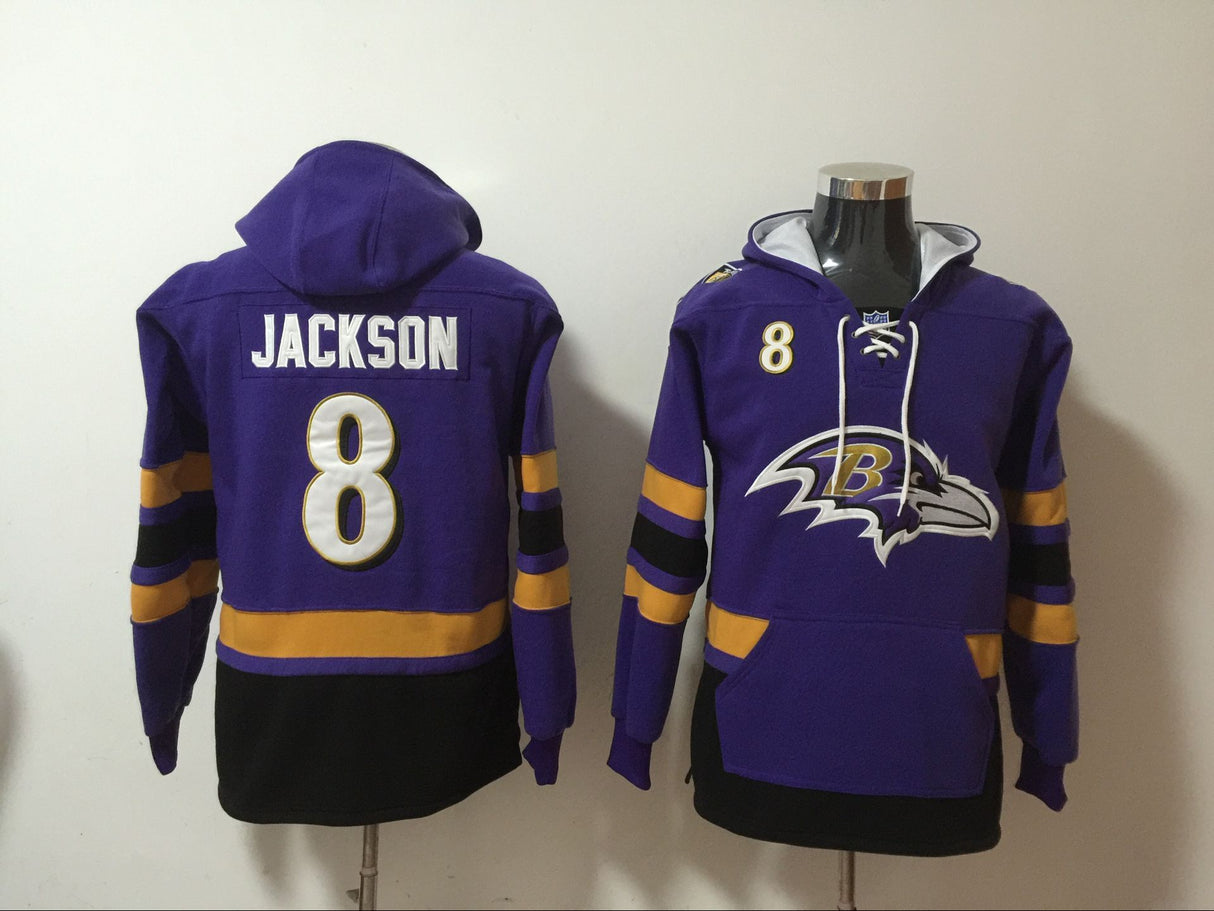 Lamar Jackson Baltimore Ravens Hoodie Jersey - Jersey and Sneakers