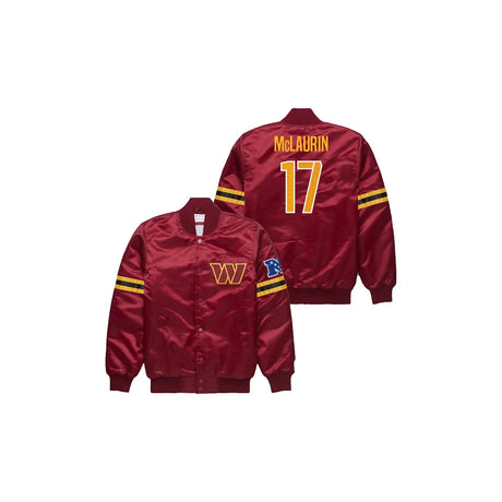 Terry McLaurin Washington Commanders Satin Bomber Jacket - Jersey and Sneakers